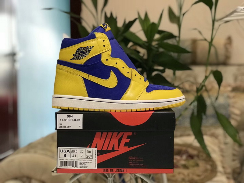 Authentic Air Jordan 1 OG Laney